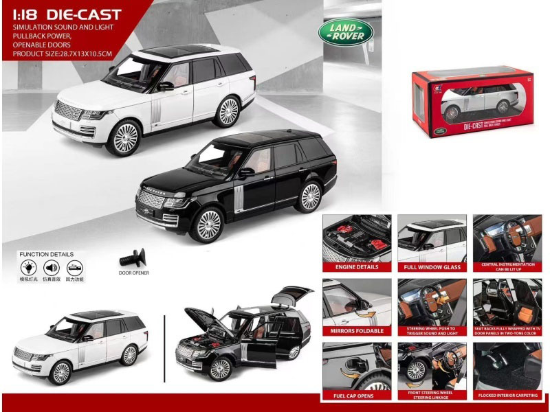 1:18 Official Authorized Land Rover Range Rover