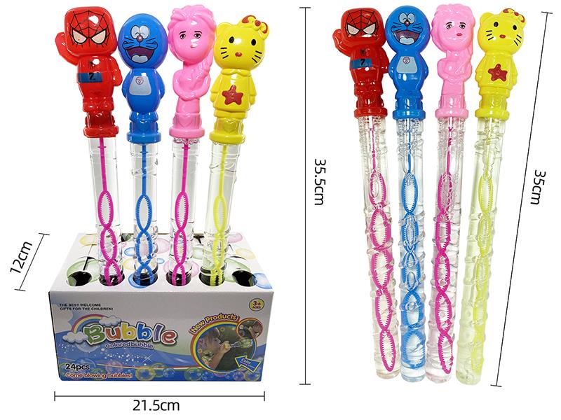 Spider-Man/Doraemon/Hello Kitty/Frozen Bubble Sticks 24pcs