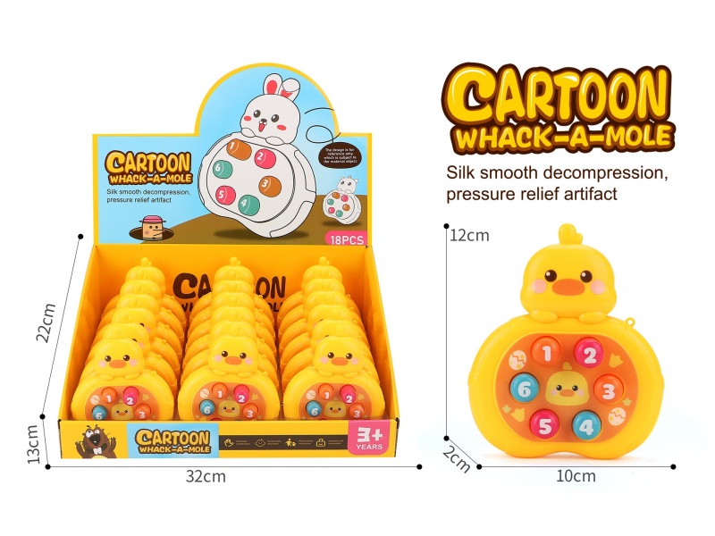 Duck Whack A Mole Game Machine 18PCS