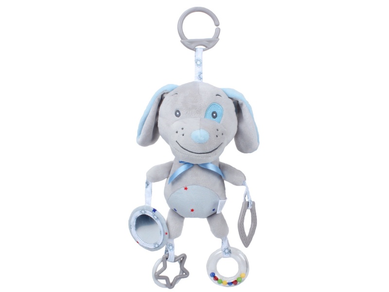 Puppy Rubber Ring, Baby Comfort Plush Bed Hang