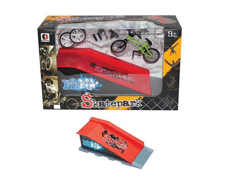 Bicycle Finger Skateboard Skate Park Set