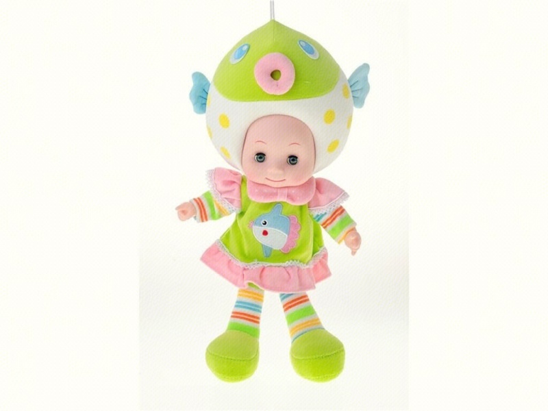 18-Inch Music Kiss Fish Doll