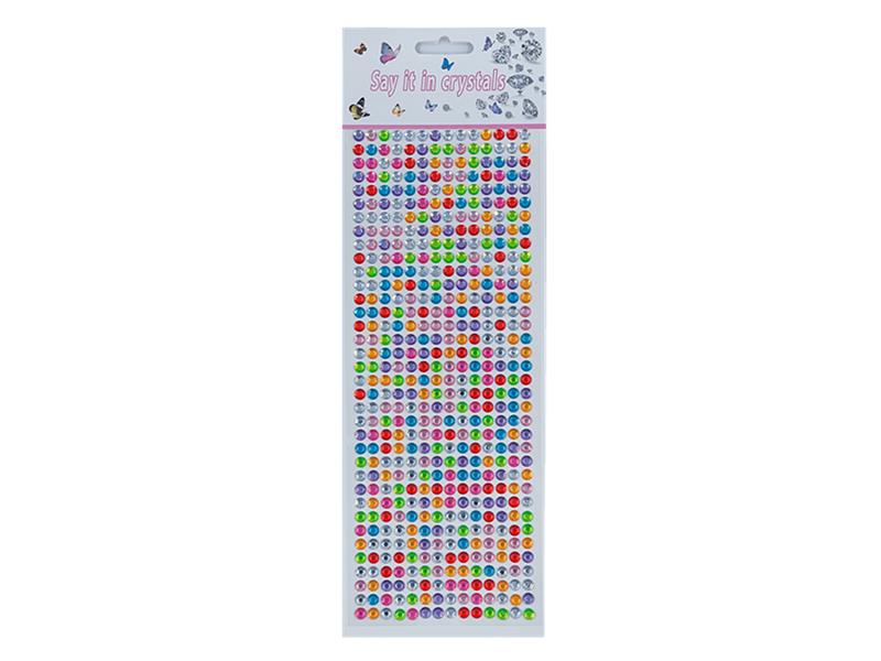 6mm Color Diamond Stickers(504PCS)