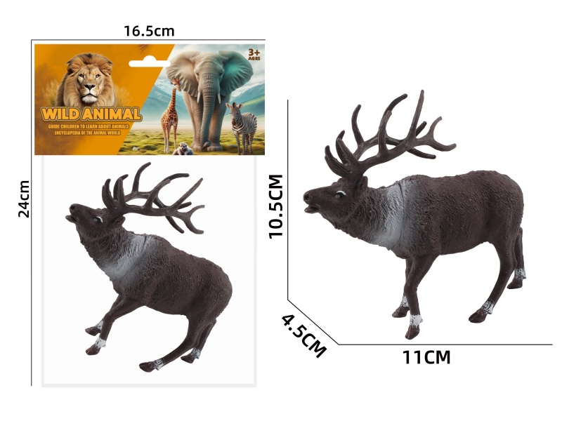 Reindeer Hollow Single Wildlife Series Clip Bag