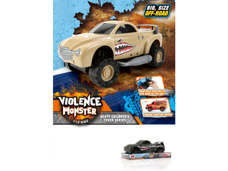 1:12 Fire Wheel Military Inertial Vehicle