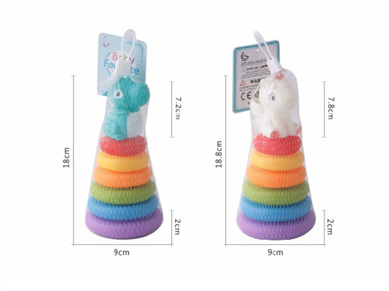 Stackable Dinosaur Skin Pattern