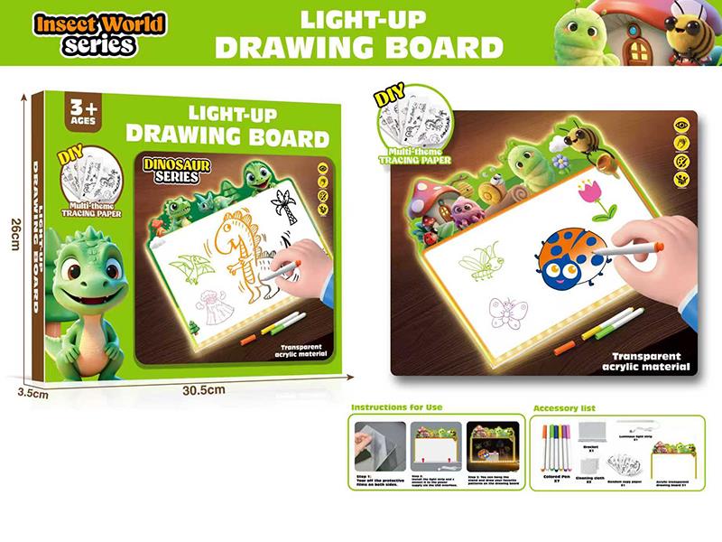 Light-Up Acrylic Drawing Board