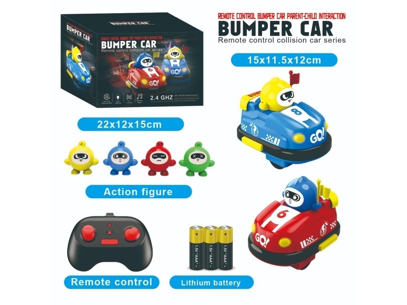 2.4G Remote Control Bumper Car With Regular Battery Version