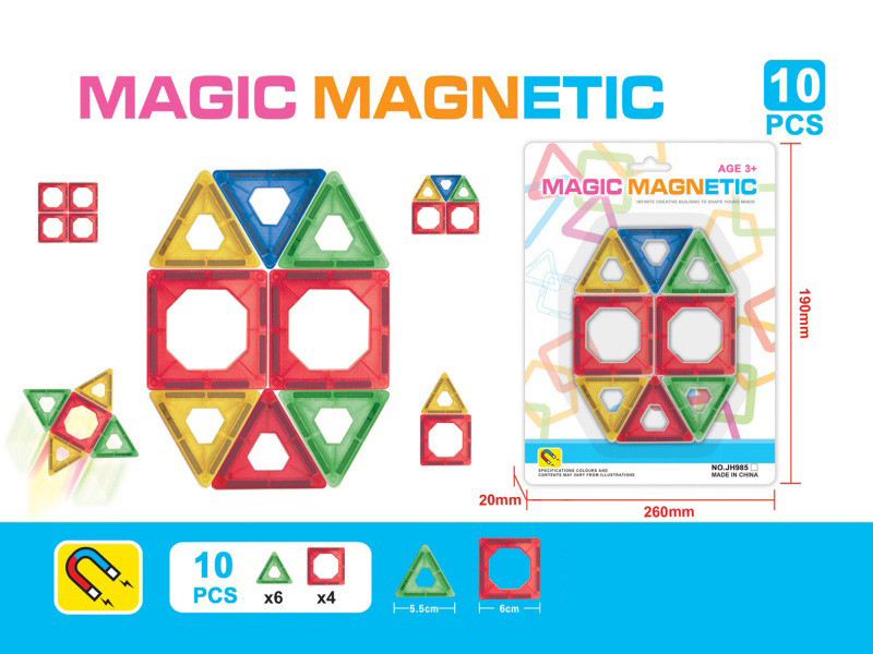 Magnetic Building Blocks(10pcs)