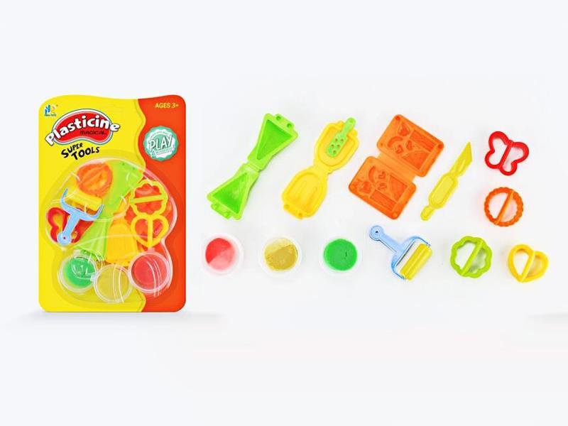 Ice Cream Colored Clay Set