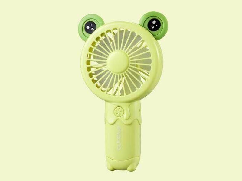 Cartoon Frog Fan With Light