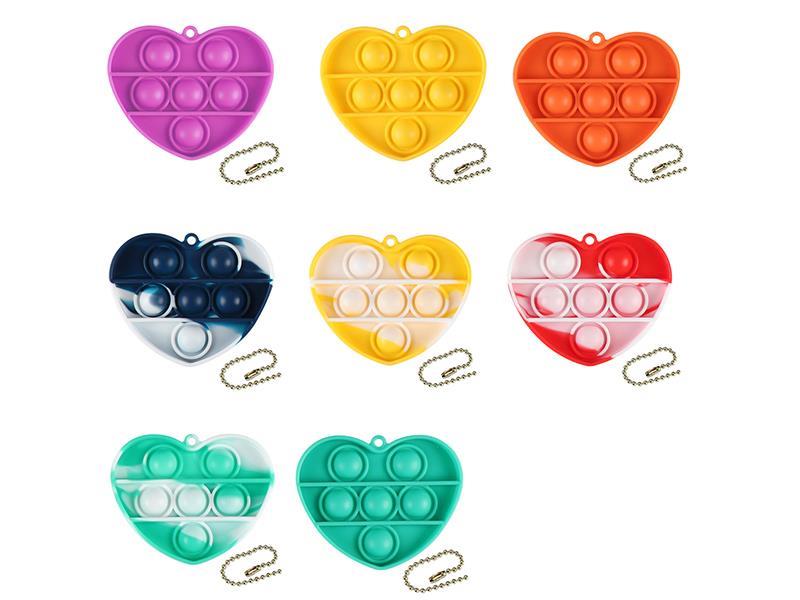 POP Keychai(Heart-Shaped)
