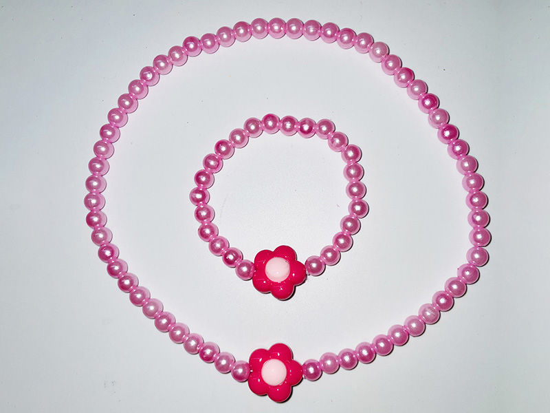 Bead Necklace + Bracelet