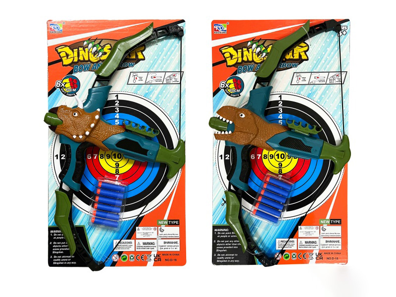 Eva Soft Elastic Dinosaur Bow And Arrow