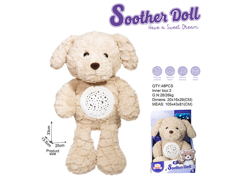 Soothe Plush Toys With Lights And Music - Dog