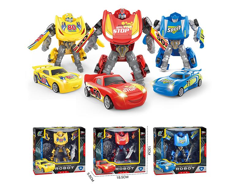 Transformation Racing Car Robot Toy