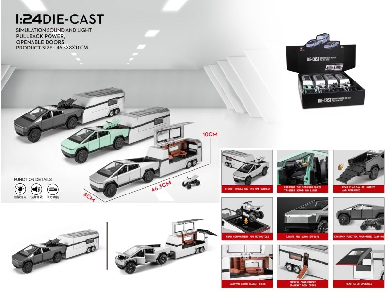 1:24 Tesla Pickup Rv