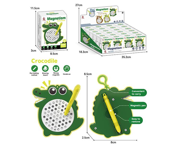 Crocodile Magnetic Drawing Board 24pcs