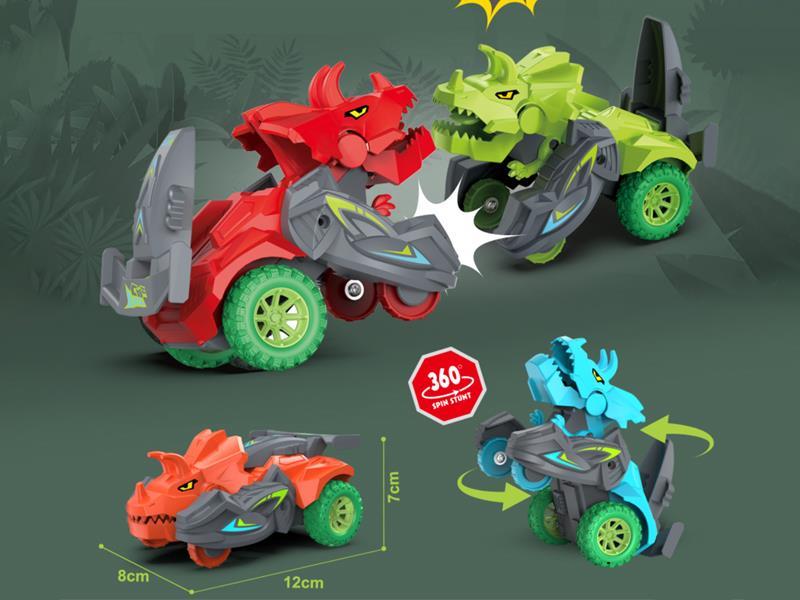 Friction Triangle Dragon Deformation Car