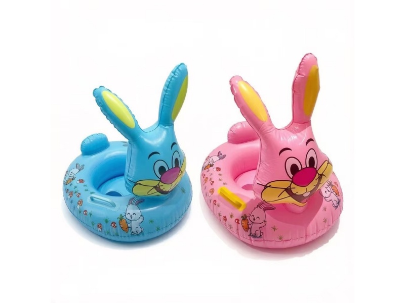 Rabbit In Blue And Pink Color Mount