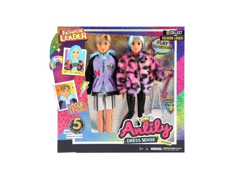 11.5-Inch Solid Doll (Brown Skin Color)