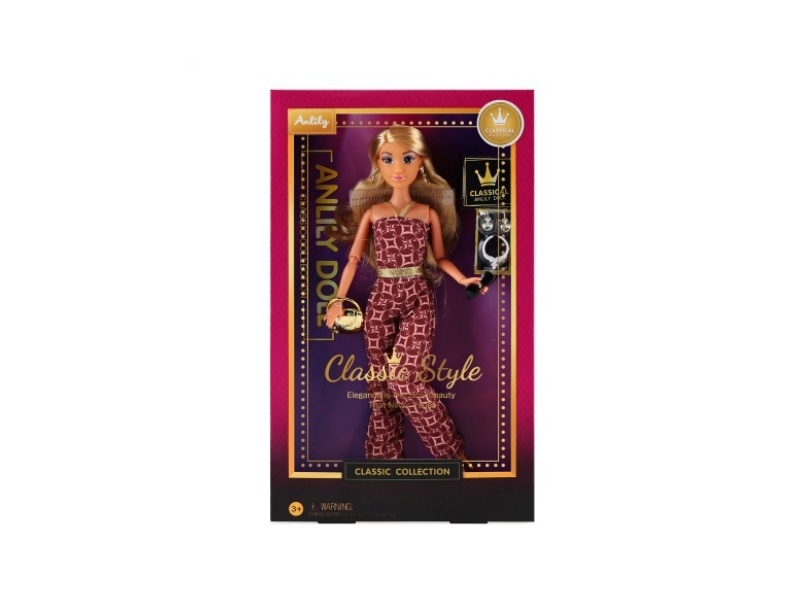 11.5-Inch Solid Doll (Brown Skin Color)