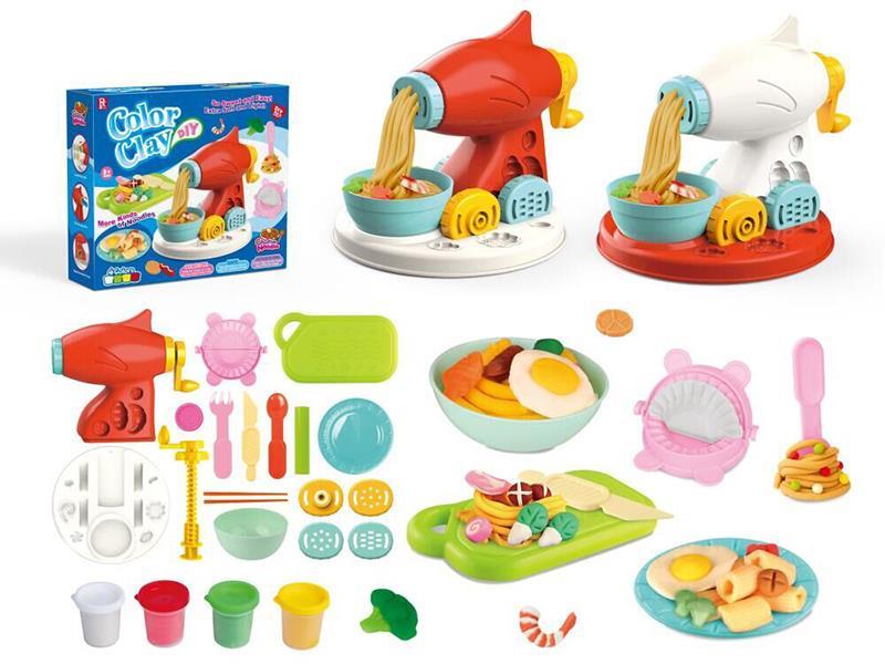 Noodle Machine Colored Clay Set