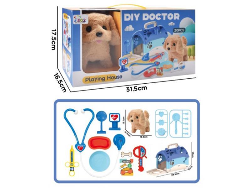 Self-Installed Pet Cage With Electric Dog