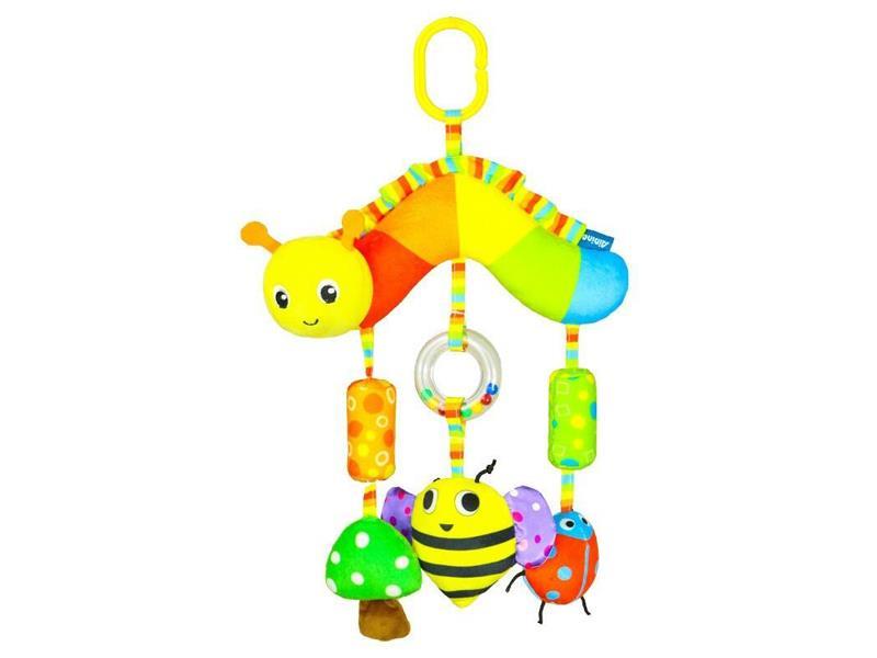 Colored Car Hanger - Caterpillar