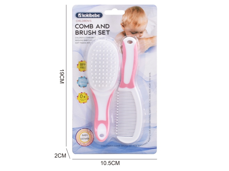 Suction Card Two-Color Brush