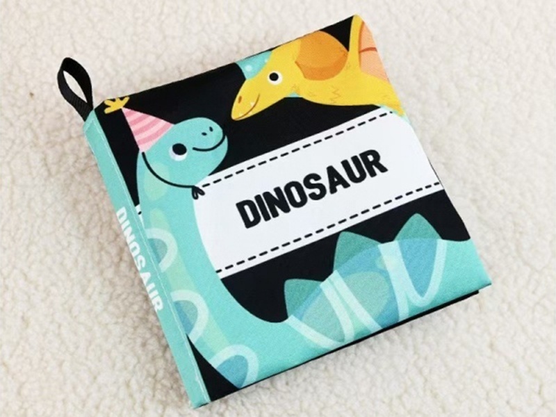 Dinosaur cloth book