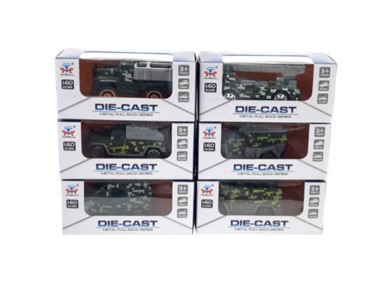 Sliding Alloy Military Vehicle