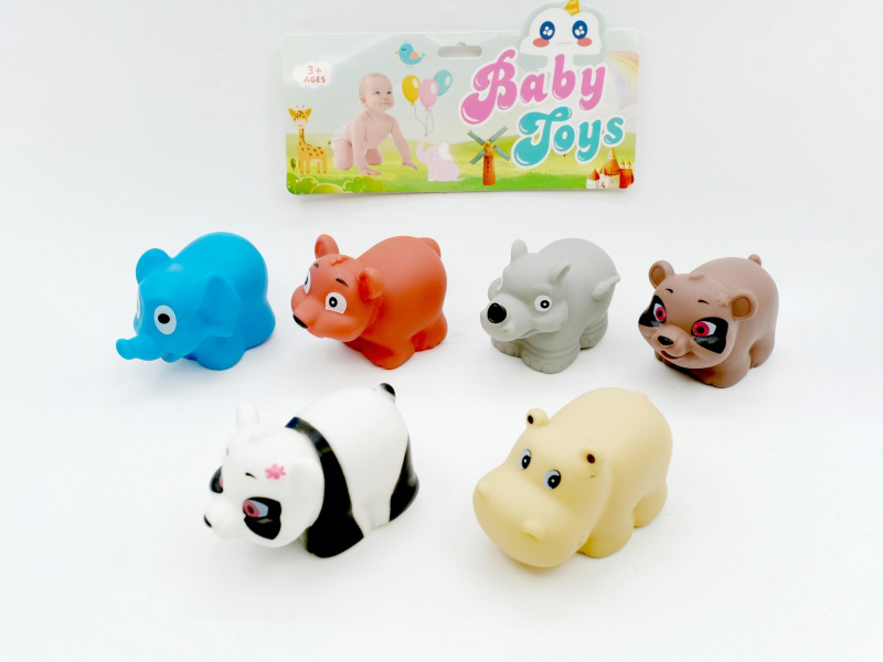 Vinyl Critters With Bb Whistles