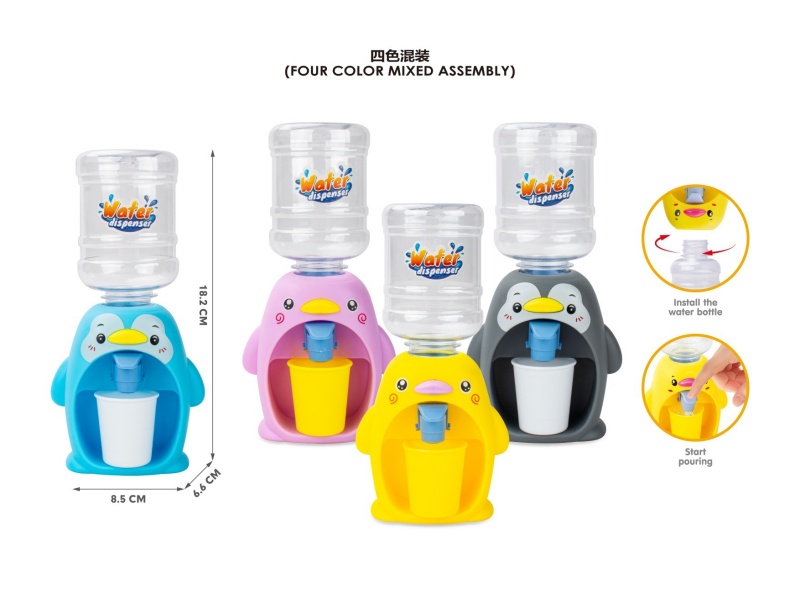 Penguin Water Dispensers Come In Four Colors
