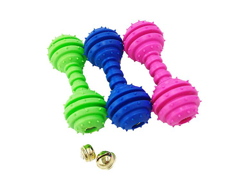 Barbell Pet Toy