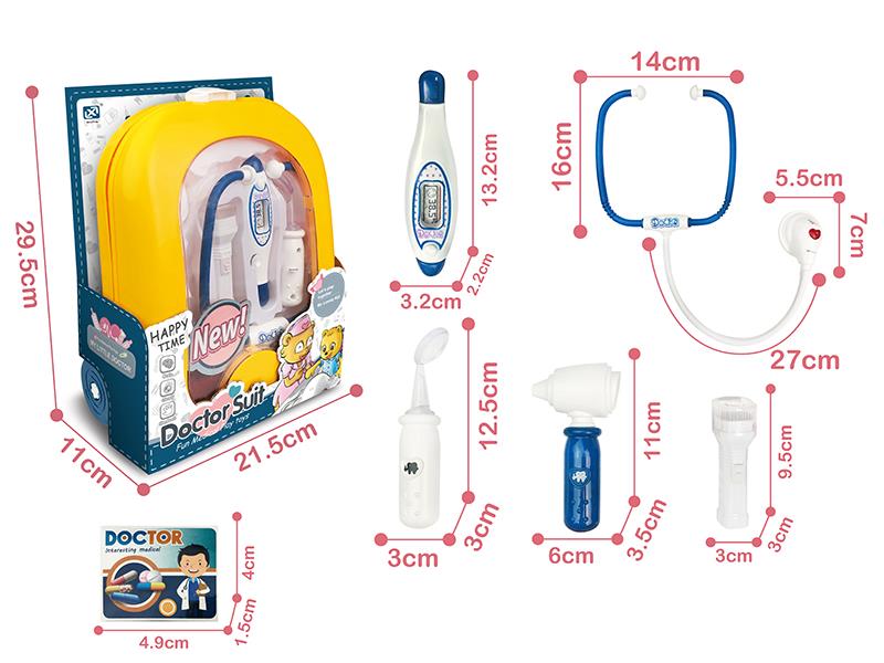 Luggage Case Doctor Set With Sound And Lights