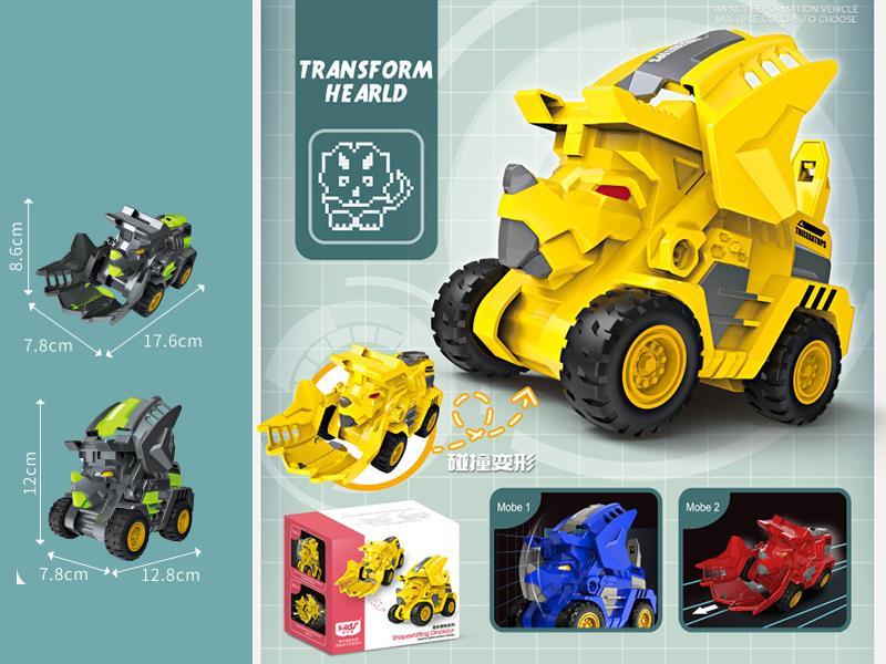 Crash Transformation Triceratops