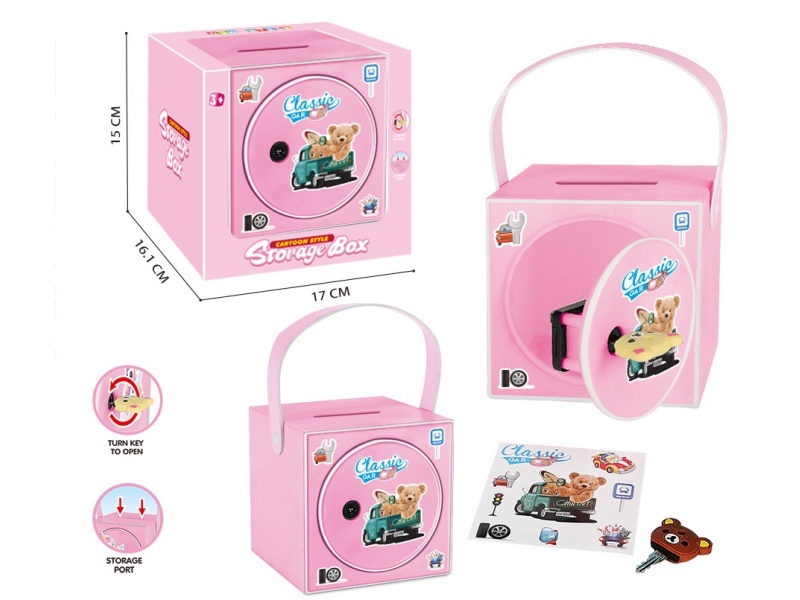 Car Bear Portable Piggy Bank