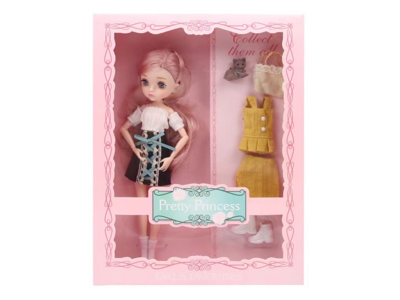 10" Fashion Doll With Clothes