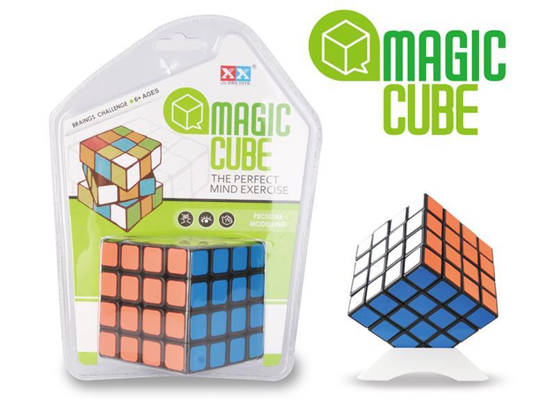 Fourth Order Black Rubik'S Cube