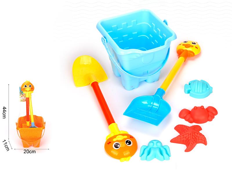 7PCS Large Sand Bucket Set