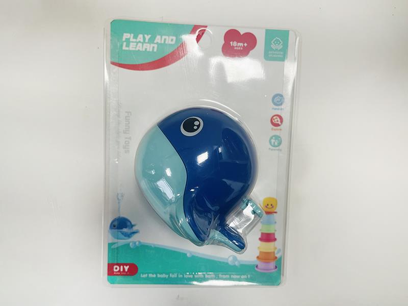 Water Spray Whale Bath Toys