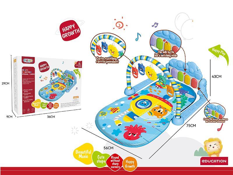 Dolphin Piano, Animal Blanket, Foot Pedal Piano