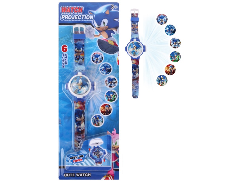 Sonic Projection Rotating Electronic Watch