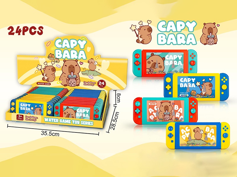 Capybara Water Game Toys 24pcs