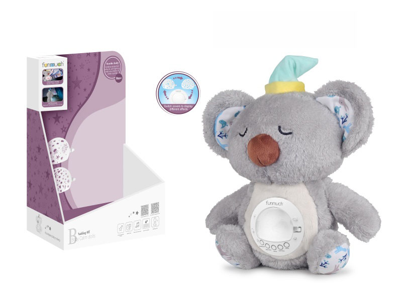 Soothing Nap Night Light & Projection Doll (Koala)