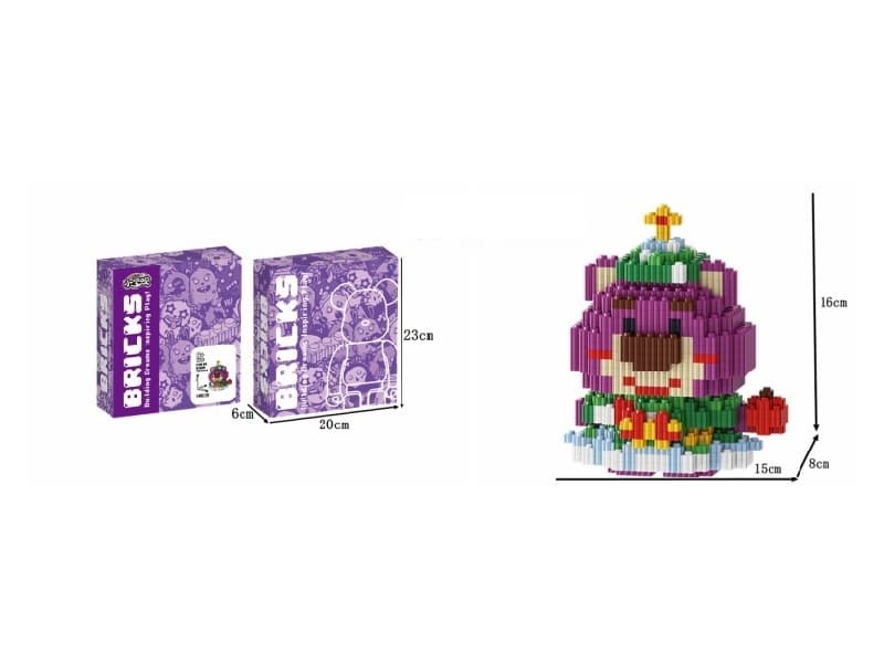 Flower And Flower Building Blocks 4125Pcs