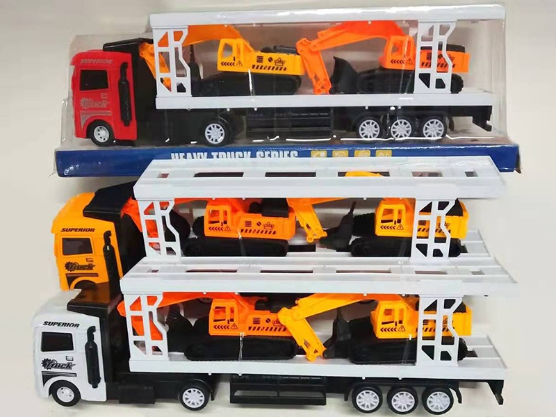 Friction Heavy Truck With Excavator