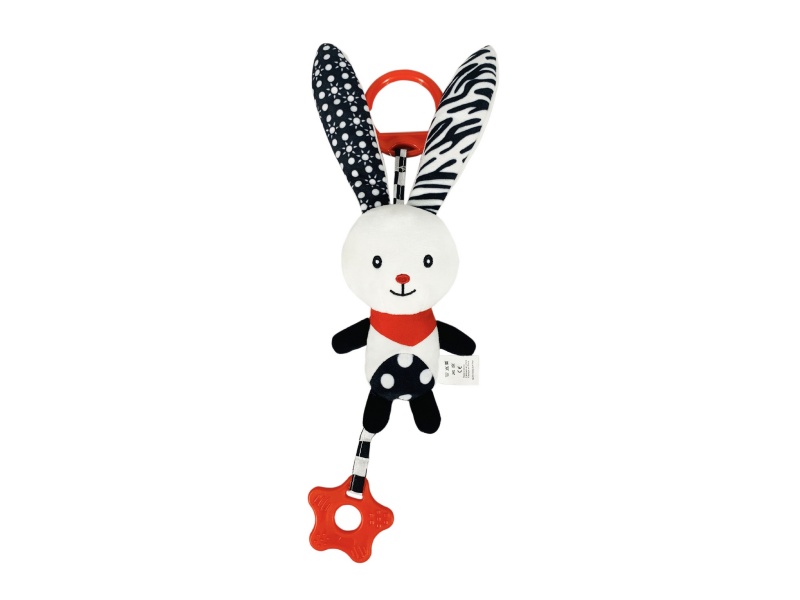 Sound-Sounding Rabbit Baby Plush Bell Pendant