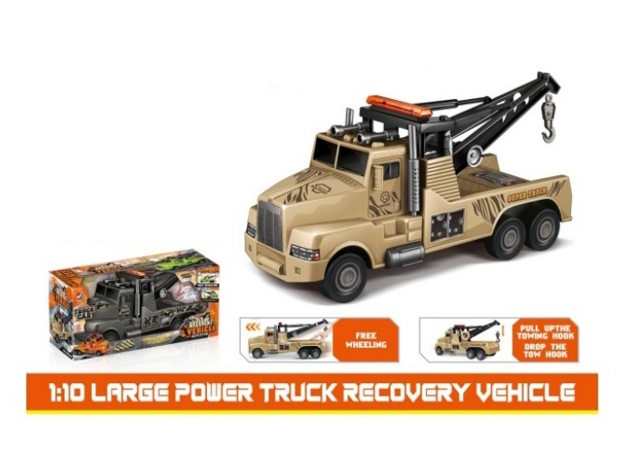 1:10 Wind And Fire Wheel Military Crane Inertia Vehicle